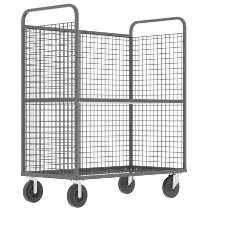 Valley Crafts UltraDurable 3Sided Cage Cart for Efficient Storage and Transport Image 7