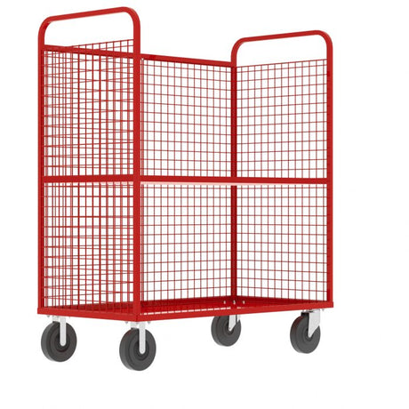 Valley Crafts UltraDurable 3Sided Cage Cart for Efficient Storage and Transport Image 5