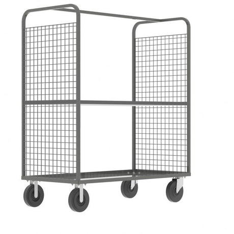 Valley Craft UltraDurable 2Sided Stock Picking Cage Cart Image 7
