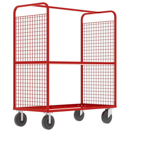Valley Craft UltraDurable 2Sided Stock Picking Cage Cart Image 5
