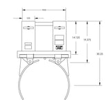 Valley Craft Deluxe Plastic Drum Forklift Attachment  Heavy Duty  AllSizes Compatibility Image 8