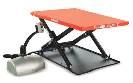 Noblelift Electric Low Profile SingleScissor Lift Table Image 1