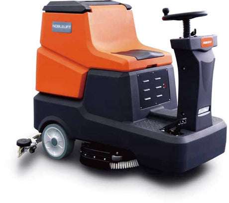 Noblelift NR810 Ride-On Electric Scrubber - 32 Gal, 41-inch Path