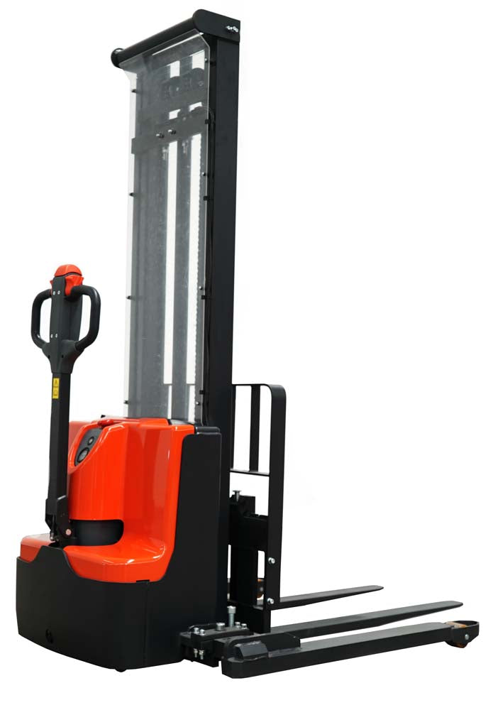 Noblelift PSE22 SL 2200lb Capacity Electric Stacker with Duplexmast Image 1