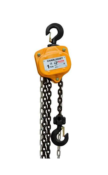 Bison Manual Hand Chain Hoist Finest in Economy Black Chain Image 2