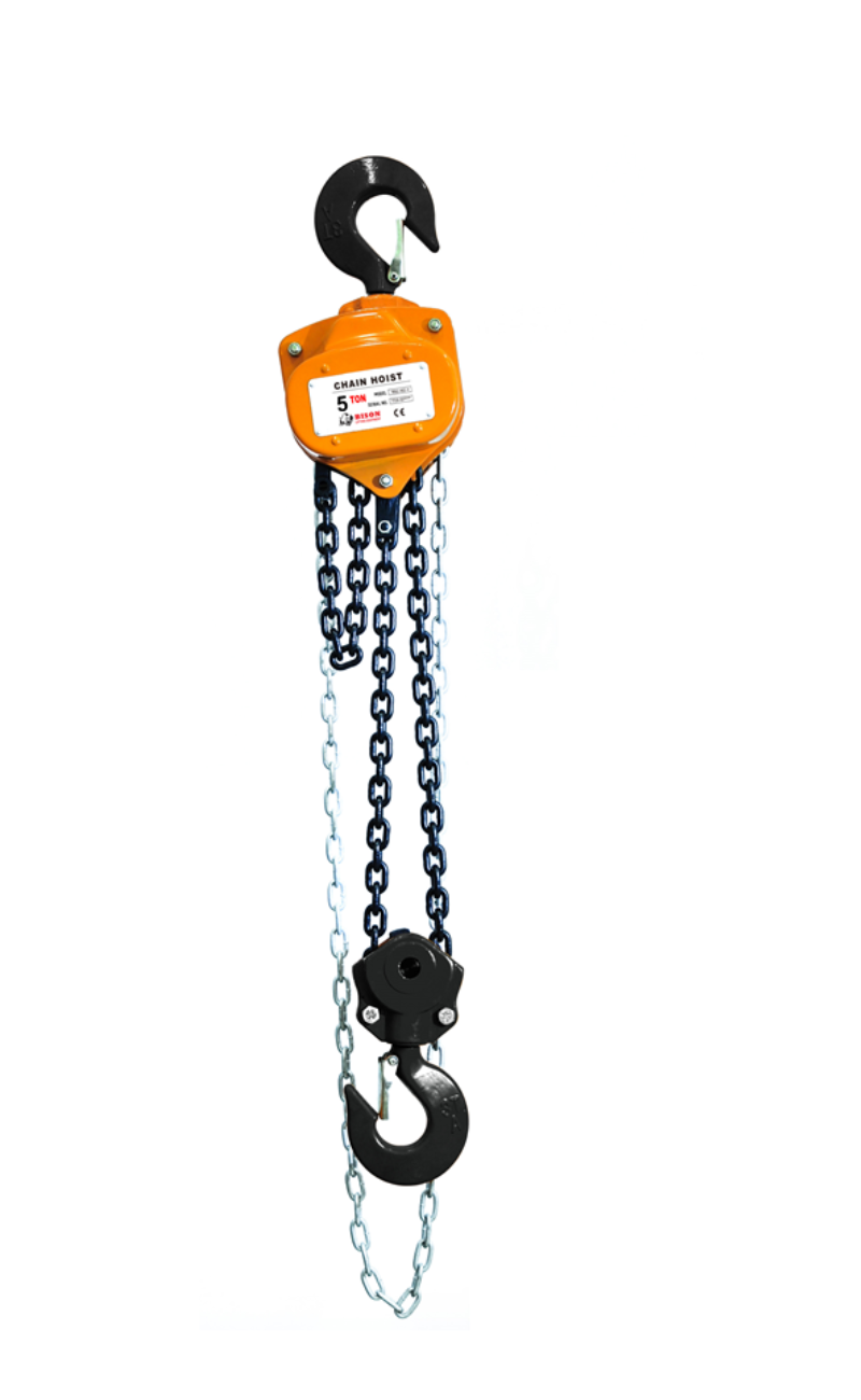 Bison Manual Hand Chain Hoist Finest in Economy Black Chain Image 5