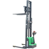 Ekko Lifts EB13ESLI Powerdriven Straddle Stacker  2800 lbs  119 Height Image 2