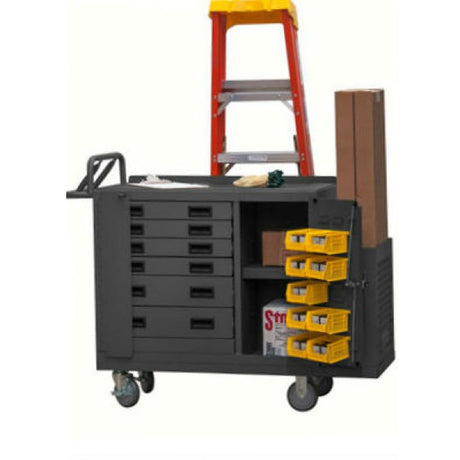 Durham 6Drawer Mobile Facility Maintenance Cart 1200 lbs Capacity Image 1