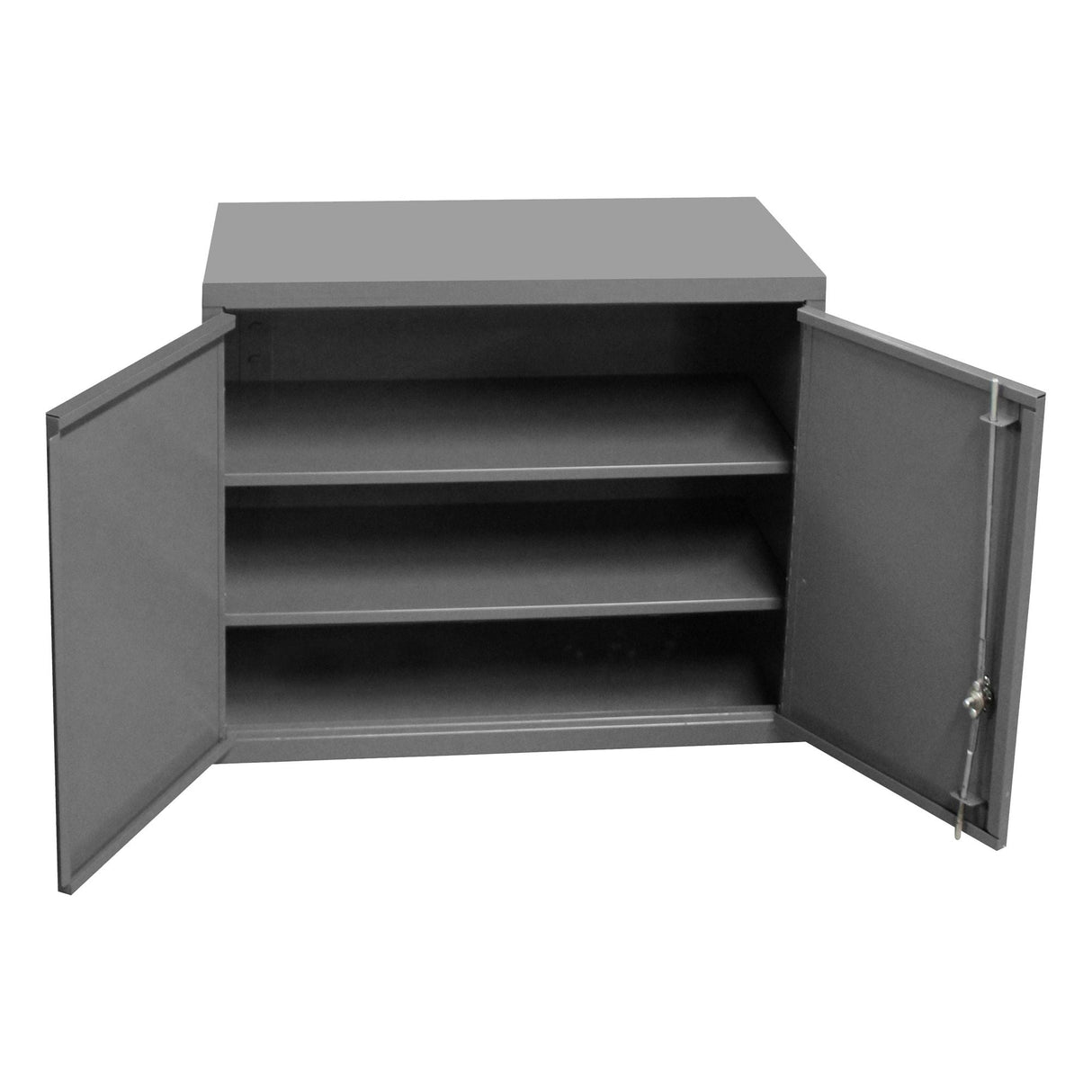 Durham 3Shelf Gray Wall Mounted Storage Cabinet 3036 Wide Image 5