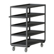 Durham 5Shelf Stock Cart 24x48 1200 lbs Capacity Gray Image 1