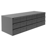 Durham Gray Gloss Steel Storage Unit for Small Parts 696 Drawers Image 1