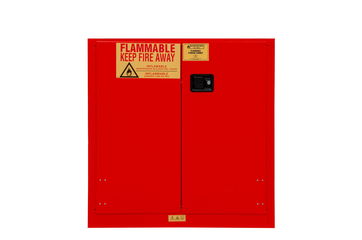 Durham Flammable Storage Cabinet with Multiple Capacities and Colors Image 14