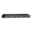 Durham 18 Gray Door Tray for Louvered Panel Industrial Storage Image 1