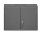 Durham 3Shelf Gray Wall Mounted Storage Cabinet 3036 Wide Image 2