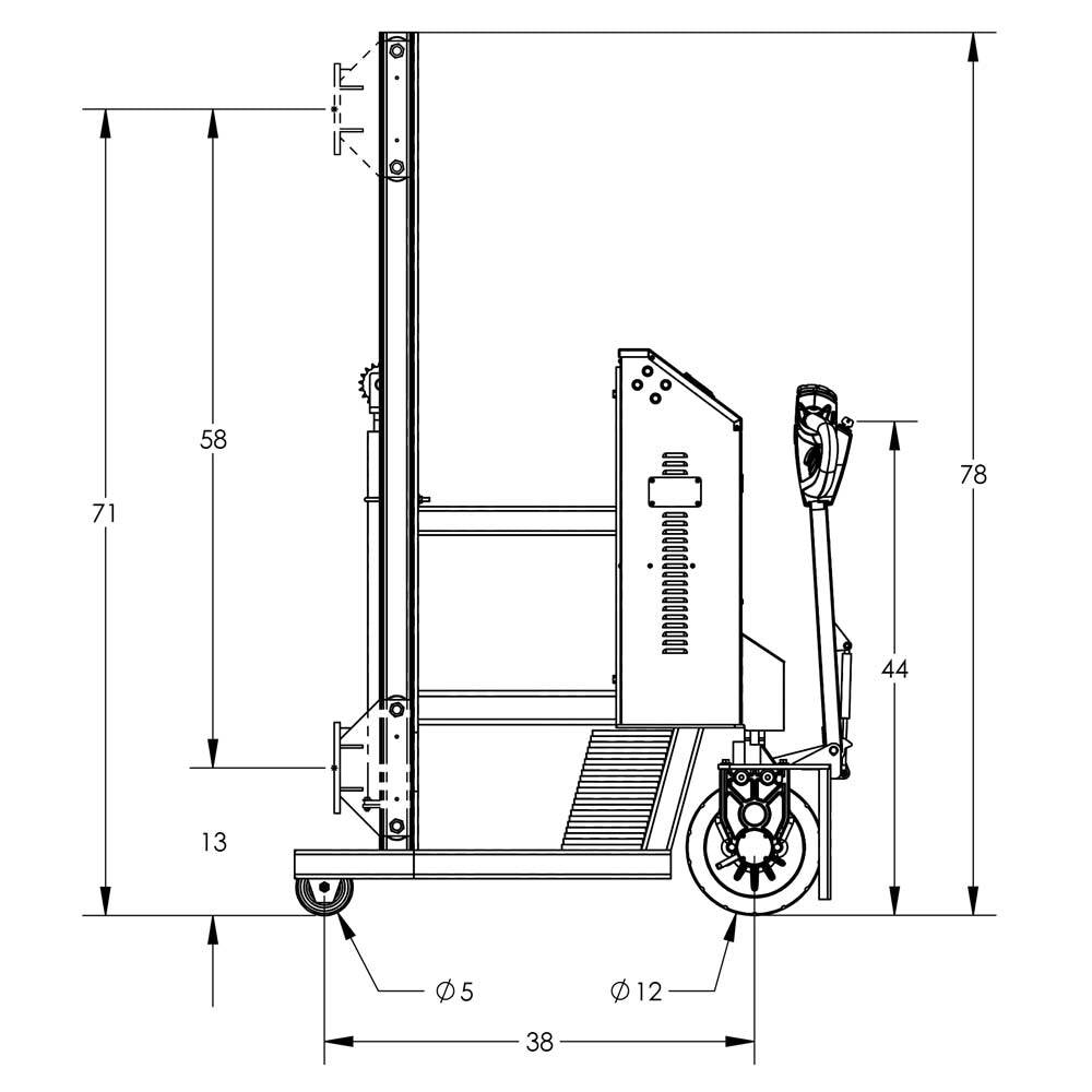 Valley Craft Universal Steel Lifts  Stackers Enhance Your Material Handling Image 77