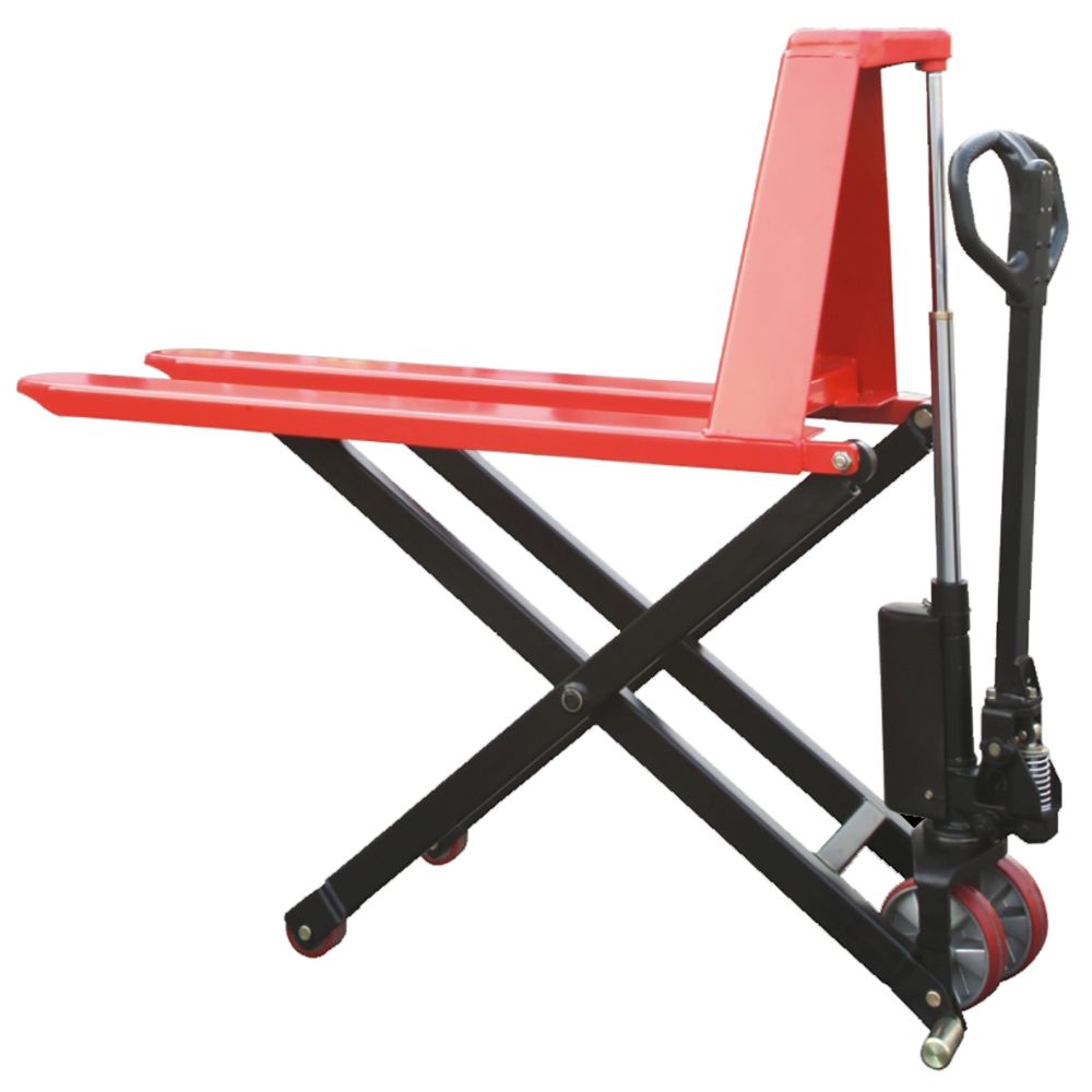 Noblelift SLP33 Manual Scissor Lift Pallet Jack  High Rise 3300lbs Capacity Image 1