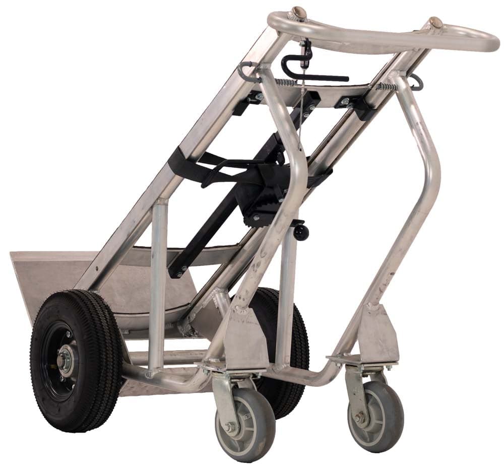 Valley Craft Deluxe Commercial Hand Trucks  4Wheel SpringLoaded Frame Image 3