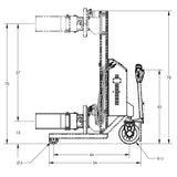 Valley Crafts Advanced Electric Powered Drum Lifts  Rotators Image 23